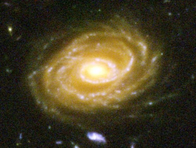 Here's one of the galaxies pictured, UDF 423. This galaxy is 10 BILLION light years away. When you look at this picture, you are looking billions of years into the past.
