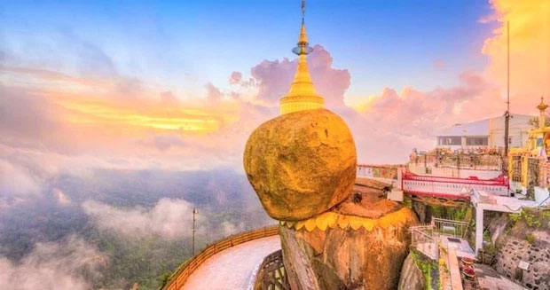 Tảng đá Golden, Myanmar